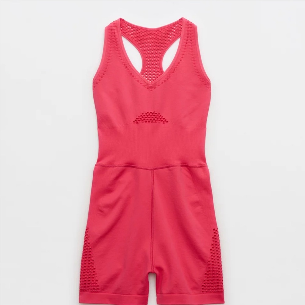 OFFLINE By Aerie Seamless Mesh Romper